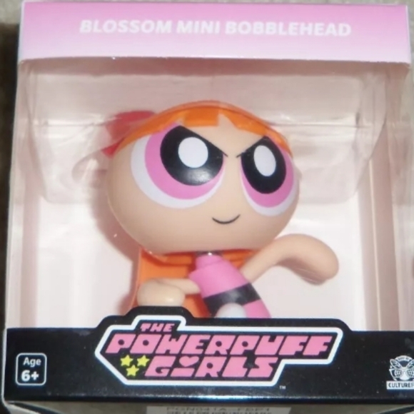 The Powerpuff Girls™ Mini Bobble-Head Figure BLOSSOM - Picture 1 of 2